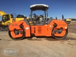 Used Hamm Compactor in yard